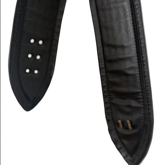 LEATHER BELT / BLACK main image 6